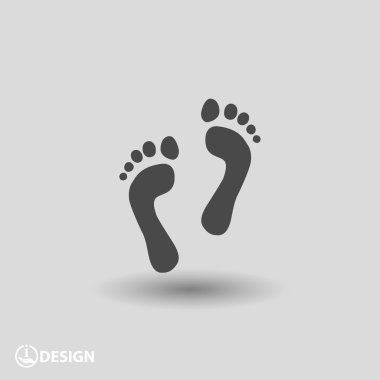 Ekibimizi ayak izleri simgesinin