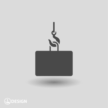 ekibimizi vinç kanca simgesinin