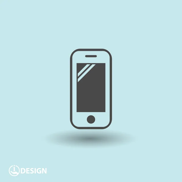 Pictogramme de l'icône mobile — Image vectorielle