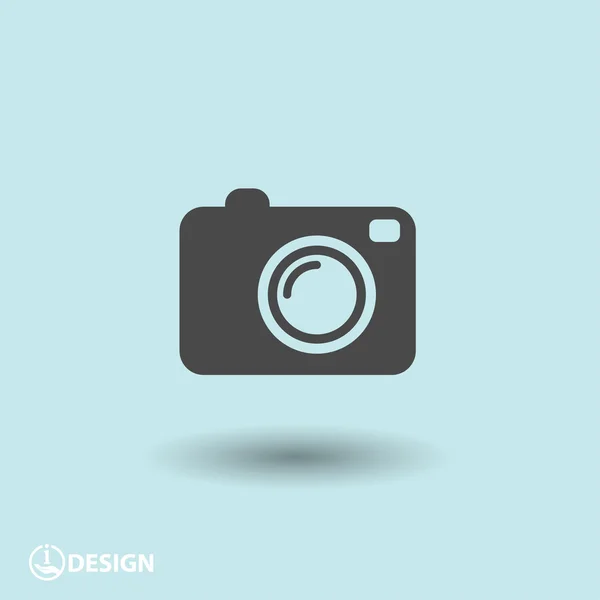 Pictograph van camera-icoontje — Stockvector