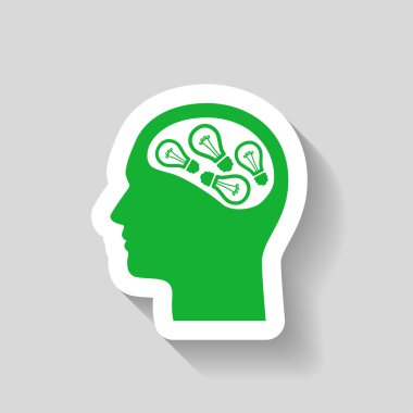 ampul kavramı simgesi