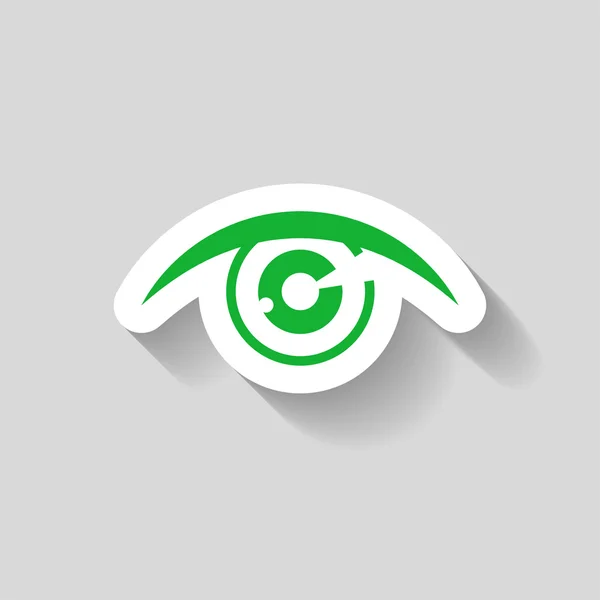 Ikona ikony oka — Stockový vektor