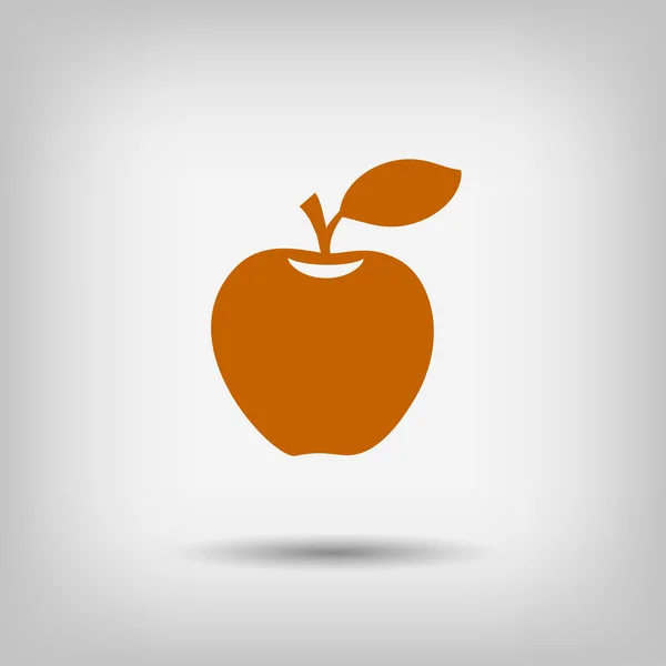 Ikony Symbols ikona jabłko — Wektor stockowy