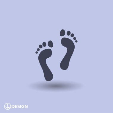 Ekibimizi ayak izleri simgesinin