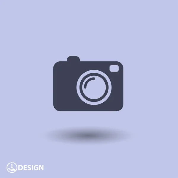 Pictograph of camera icon — Stock Vector