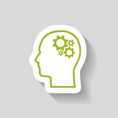 baş simgesinde dişli