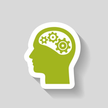 baş simgesinde dişli