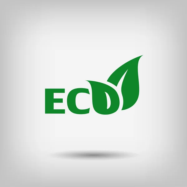 Pictograph van eco-pictogram — Stockvector