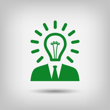 ekibimizi ampul kavramı simgesinin