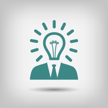 ekibimizi ampul kavramı simgesinin