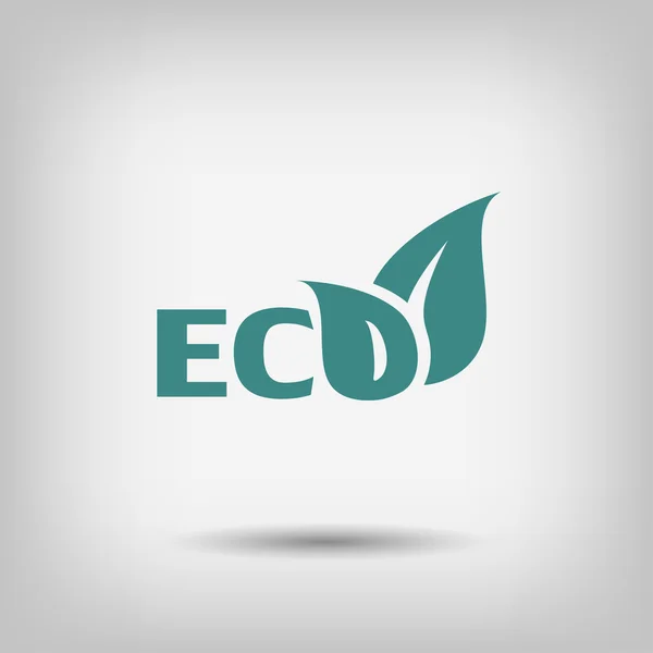 Pictografía del icono ecológico — Vector de stock