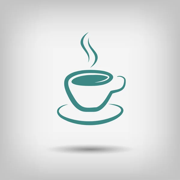 Pictograph van cup pictogram — Stockvector