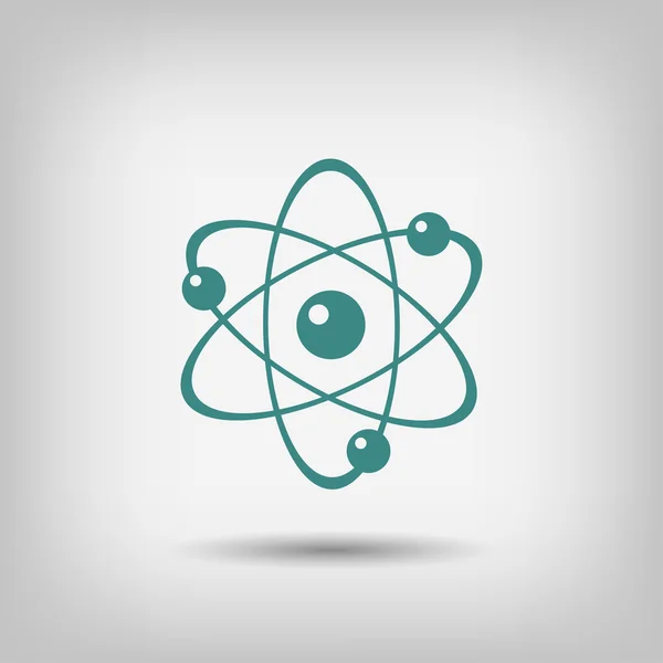 Piktogramm des Atomsymbols — Stockvektor