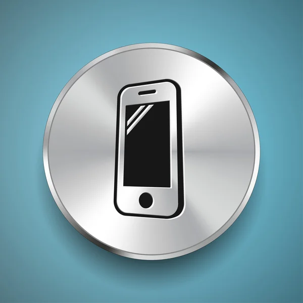 Ikona z mobilního telefonu — Stockový vektor