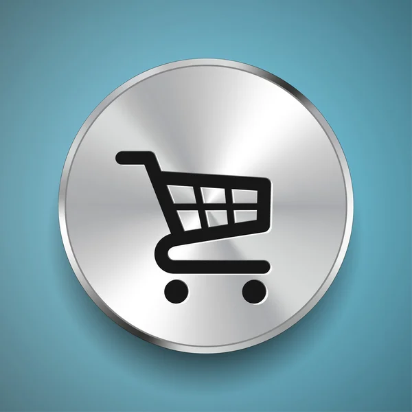 Pictograph shopping cart — Stock vektor