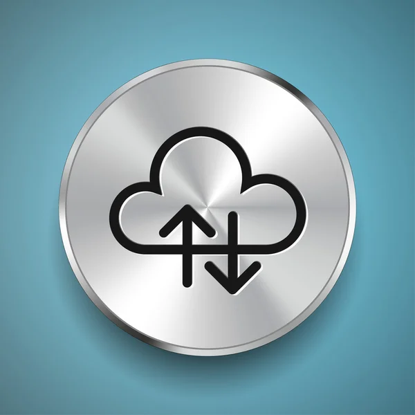 Pictograph of cloud icon — Stock Vector