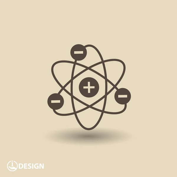 Εικονόγραμμα του εικονιδίου "atom" — Διανυσματικό Αρχείο