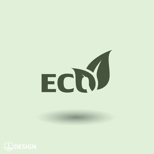 Ikony Symbols eco ikony — Wektor stockowy