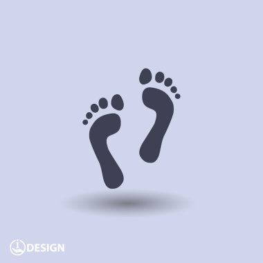 Ekibimizi ayak izleri simgesinin