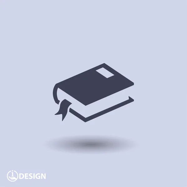 Ikona ikona knihy — Stockový vektor