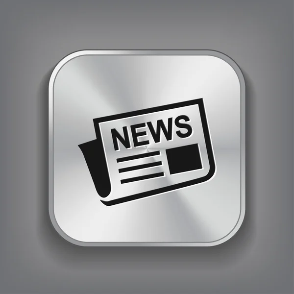 Diseño de icono de noticias — Vector de stock