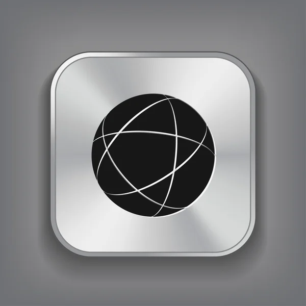 Ikona zeměkoule ikonu — Stockový vektor