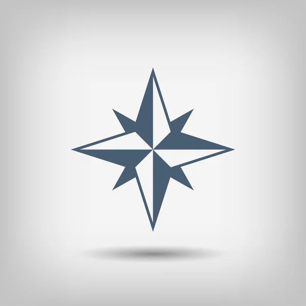 Ikona kompasu ikony — Stockový vektor
