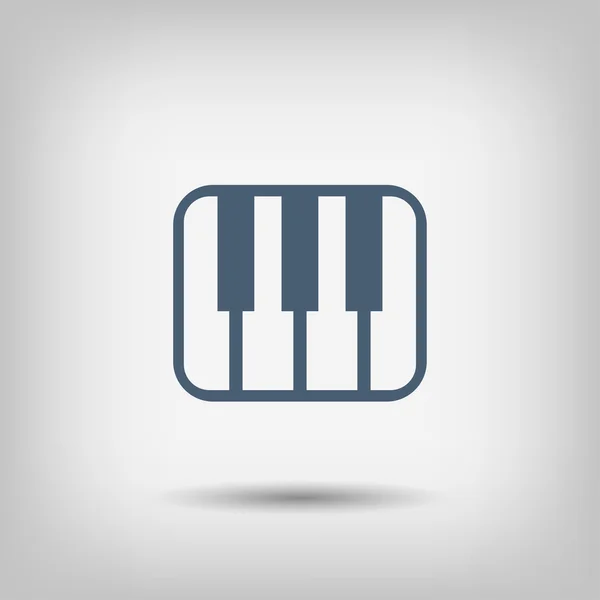 Ekibimizi müzik klavye — Stok Vektör