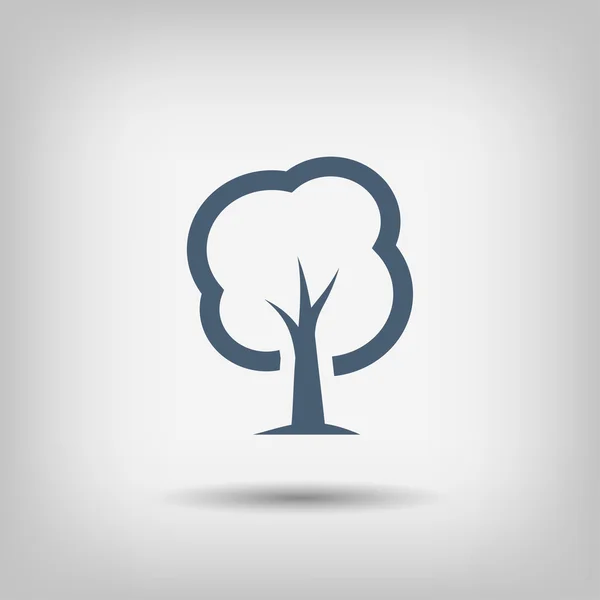 Pictograph of tree icon