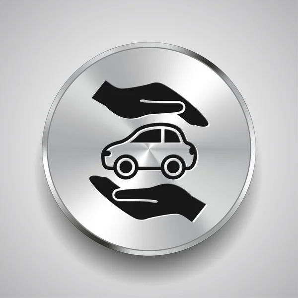 Pictograph of car icon — Stock Vector