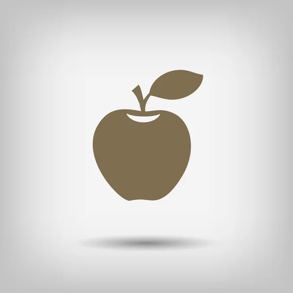 Pictograph van apple-pictogram — Stockvector