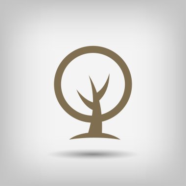 ağaç simgesiyle resim