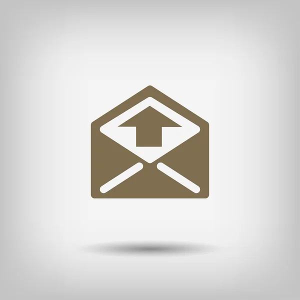 Pictograma do ícone de correio —  Vetores de Stock