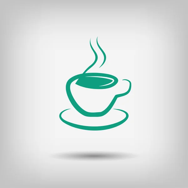 Pictograph van cup pictogram — Stockvector