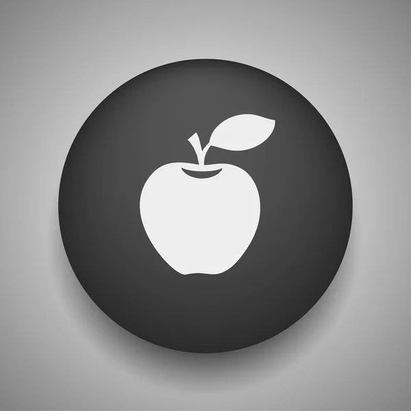 Pictograph van apple-pictogram — Stockvector