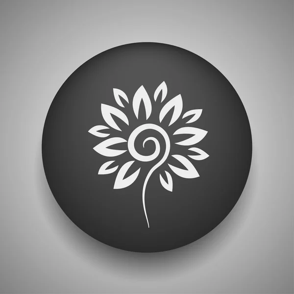 Pictograph flower Blossom — Stock vektor