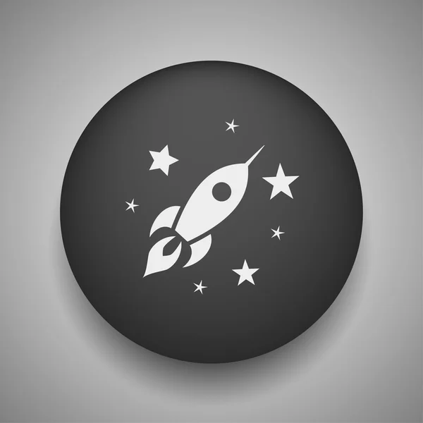 Pictogramme de l'icône Rocket — Image vectorielle