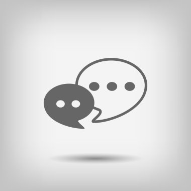 ileti veya sohbet simgesi