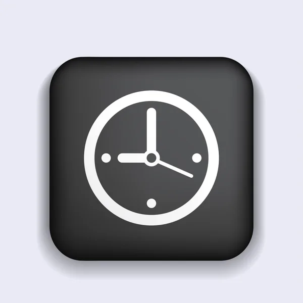 Ikona ikona hodin — Stockový vektor