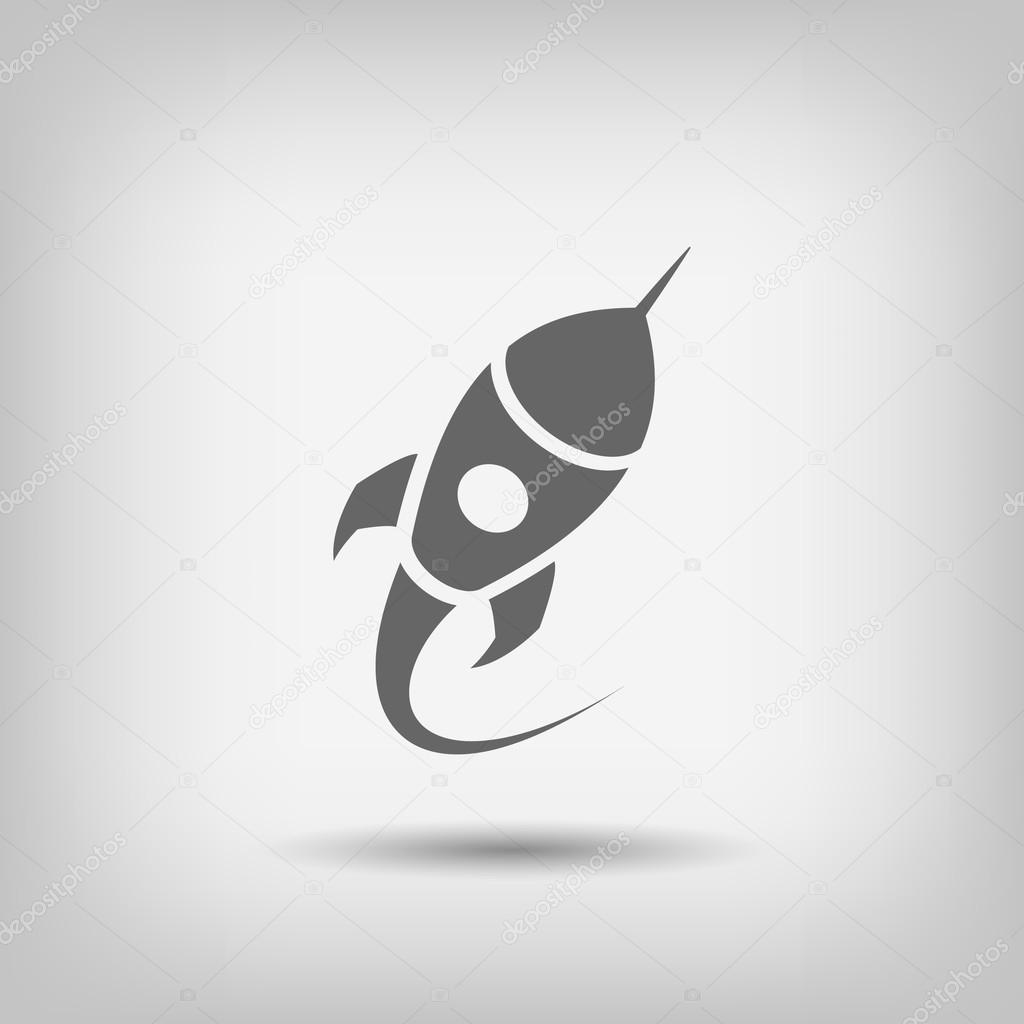 Pictograph of Rocket icon