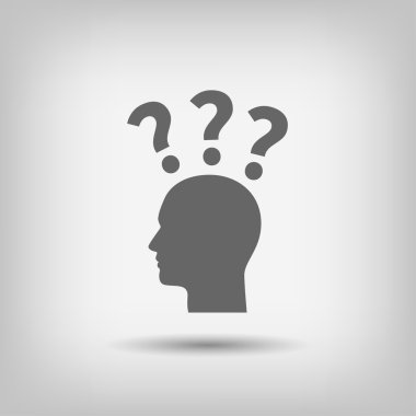 ekibimizi soru işareti ve adam