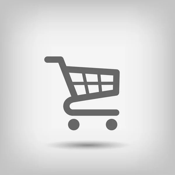 Pictograph shopping cart — Stock vektor