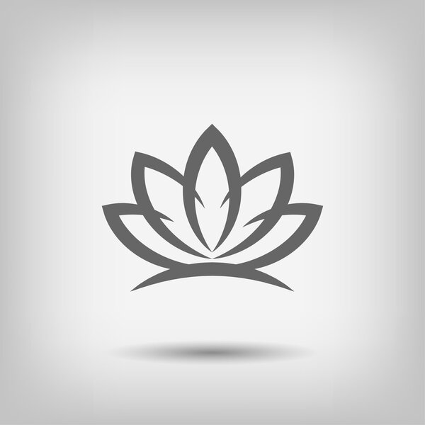 Пиктограф иконы лотоса
