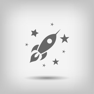 Roket simgesini işaret