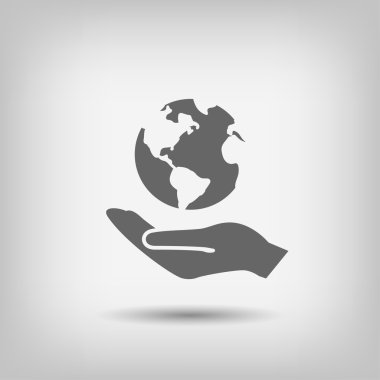 ekibimizi küre simgesi