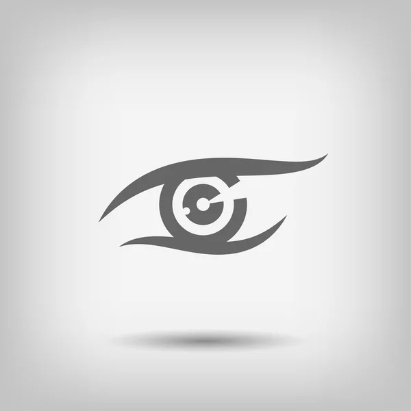 Ikony Symbols ikonę oka — Wektor stockowy