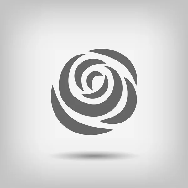 Pictograph Rózsa ikon — Stock Vector