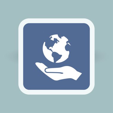 ekibimizi küre simgesi