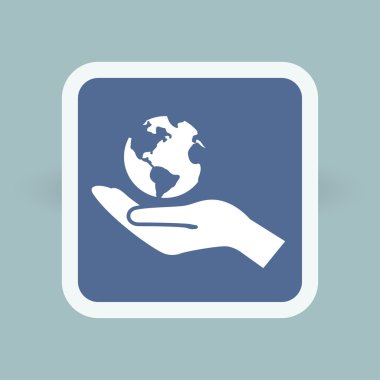 ekibimizi küre simgesi