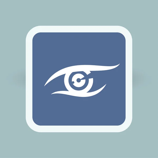 Piktogramm des Augensymbols — Stockvektor